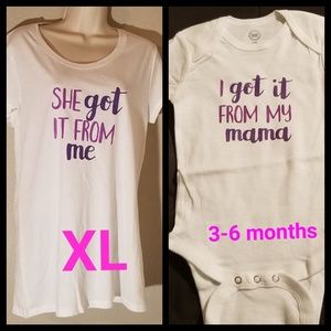 She got it from her Mamma set